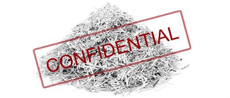 Confidential Shredding .